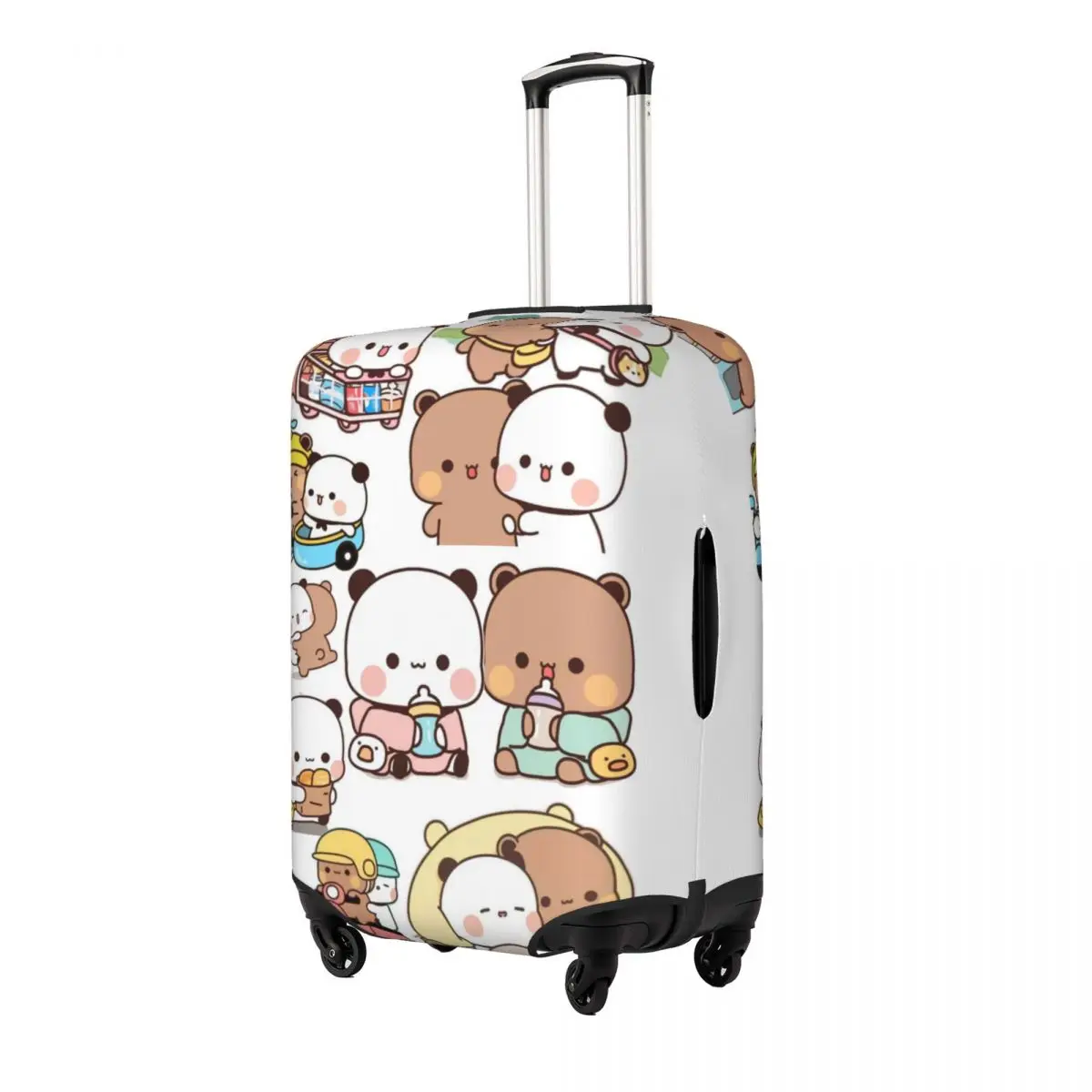 Cute Bubu & Dudu Suitcase Cover Business Holiday Practical Luggage Case Protection