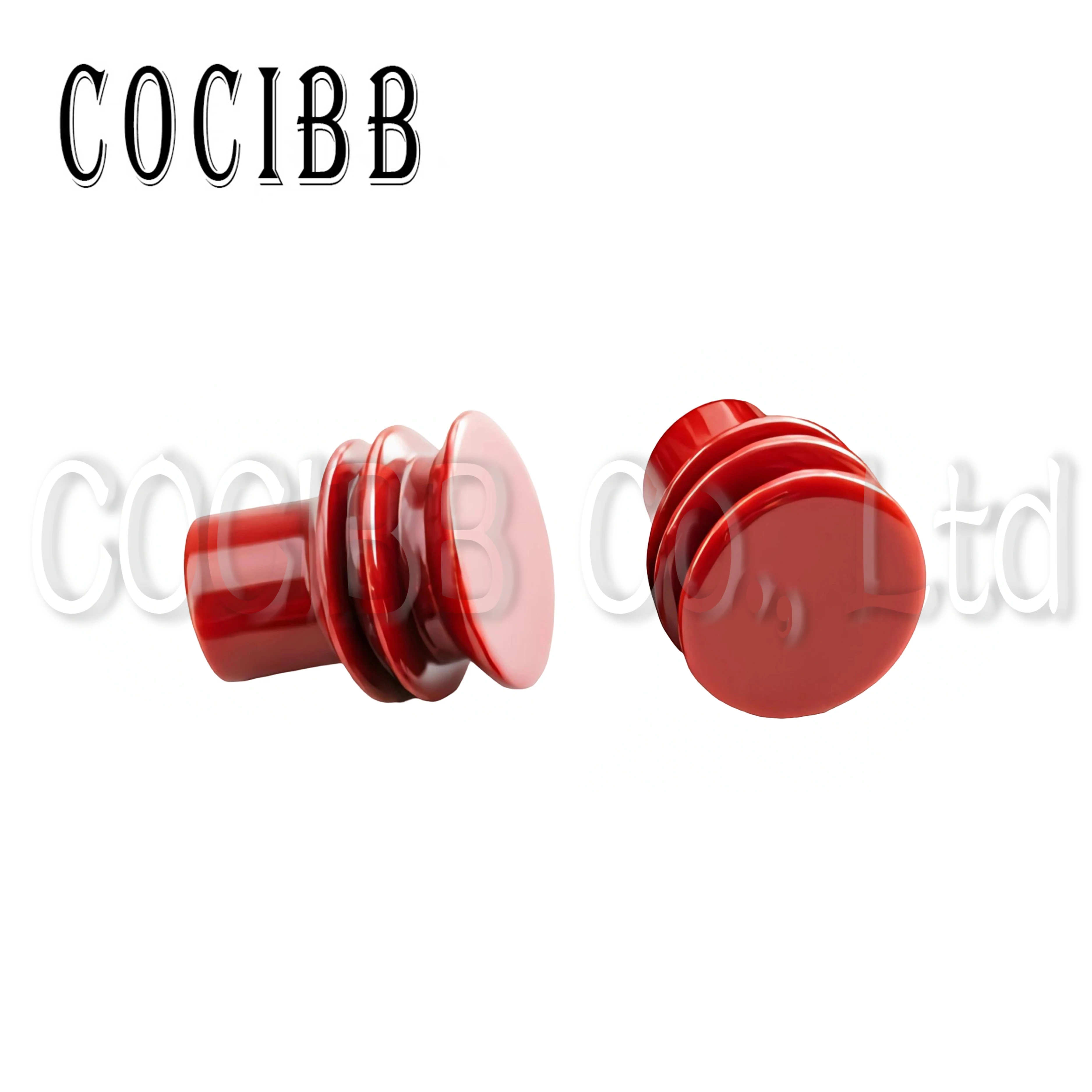 

20 Pcs Red Super Sealed Wire Seals Waterproof Automotive Cable Connector Solid Rubber Seal