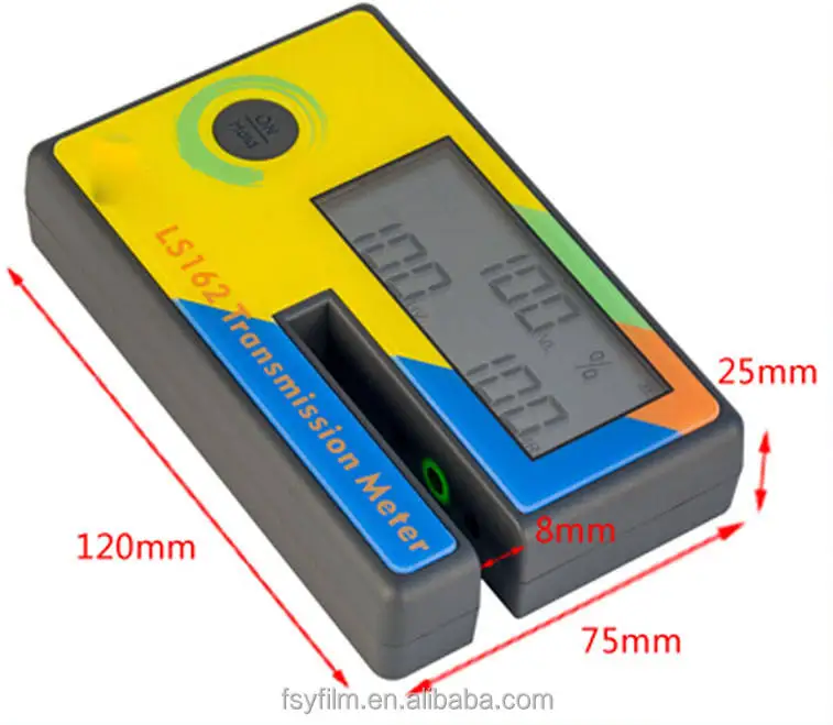 Car Film Tint Reader   Solar Irhd Uv Transmission and Power Window Tint Meter Tools  Tester