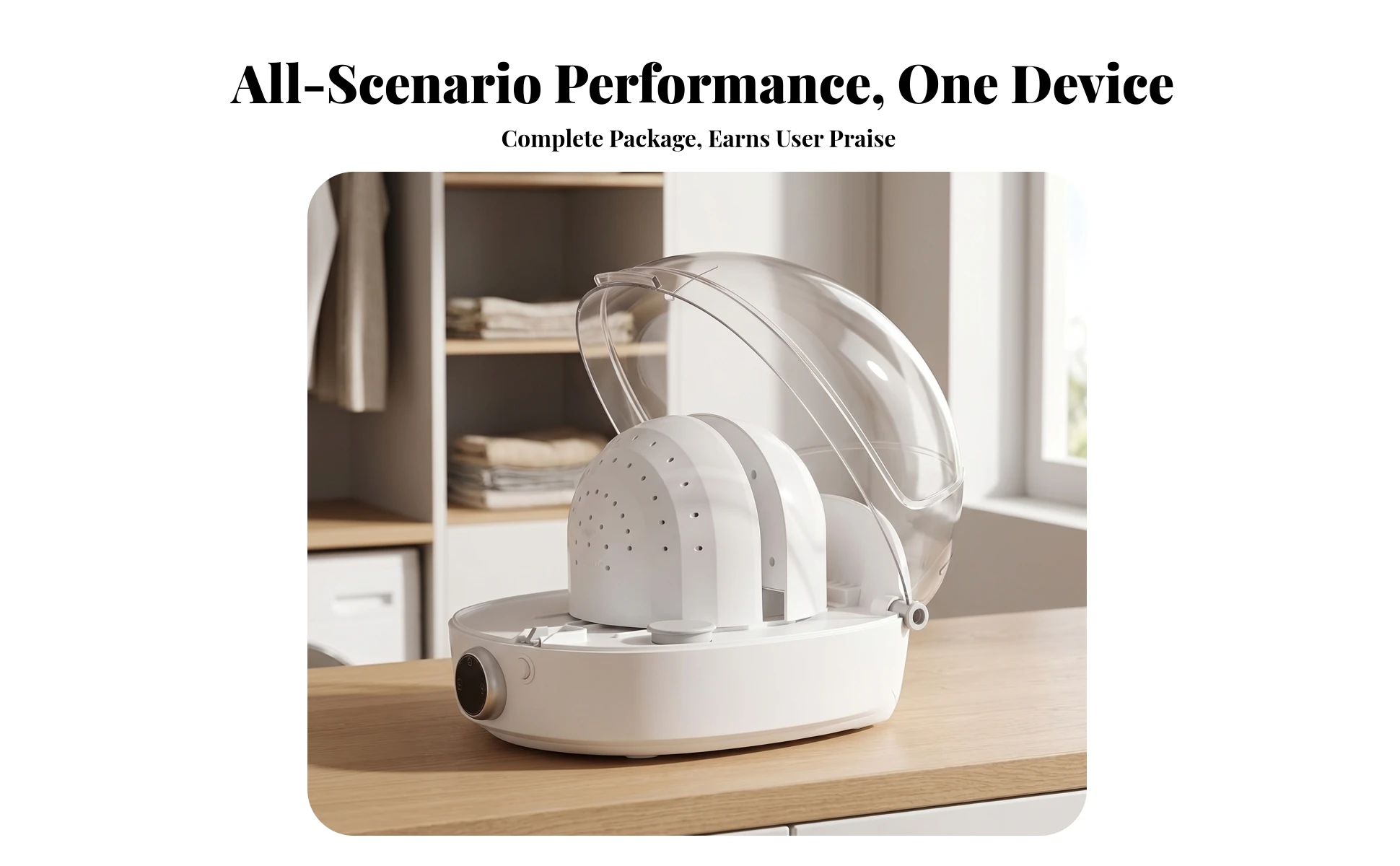 Household Appliance Child Lock Hot and Cold Air Electric Hat Care Machine Hat Shaper Cap Care Machine Touch Control
