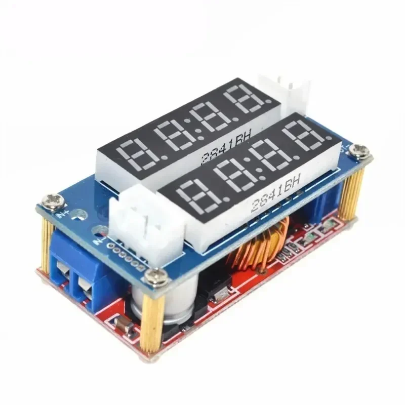 5pcs XL4015 5A Adjustable Power CC/CV Step-down Charge Module LED Driver Voltmeter Ammeter Constant Current Constant Voltage