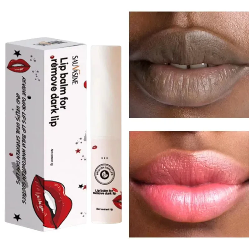 Lips Pink Fresh Lightening Bleaching Cream Treatment Remove Dark Smoke Lips Lip Balm Whitening Moisturizer Nourishing Essence