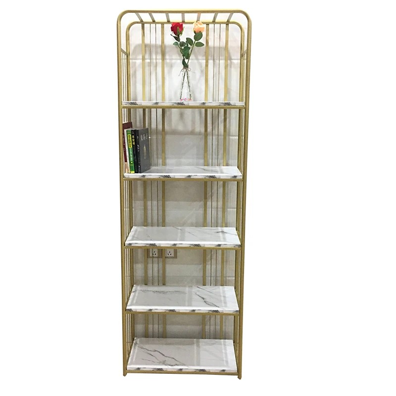 

Bookshelf Shelf Floor-to-ceiling Nordic multi-layer storage rack Simple storage rack Living room displ