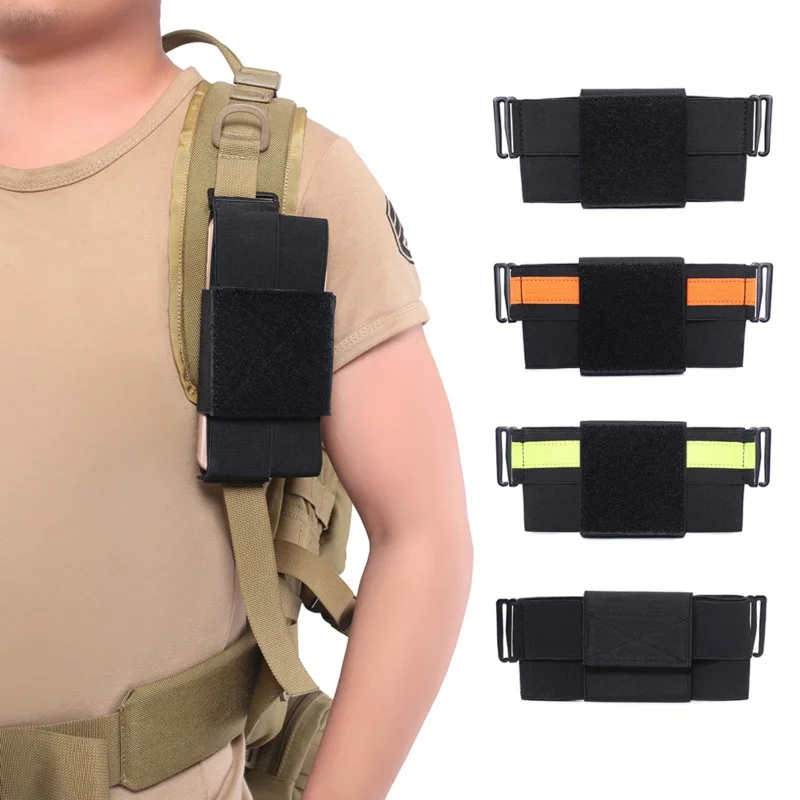 1000D Tactical Molle Pouch Outdoor Mobile Phone Pouch Waist Bag EDC Gadget Bag Smartphone Holder Bag With Belt Loop