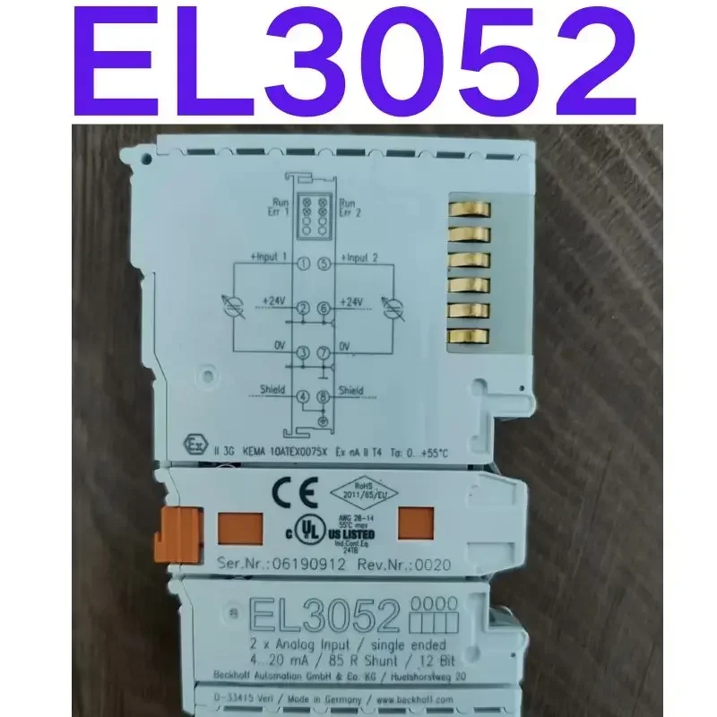 

Б/у модуль EL3052, проверен, исправен.