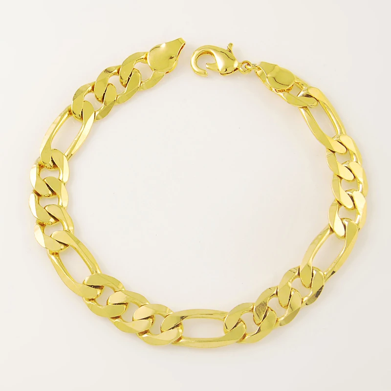 Forever Not Fade-pulseras de oro de 24K para hombres y mujeres, joyería fina para boda