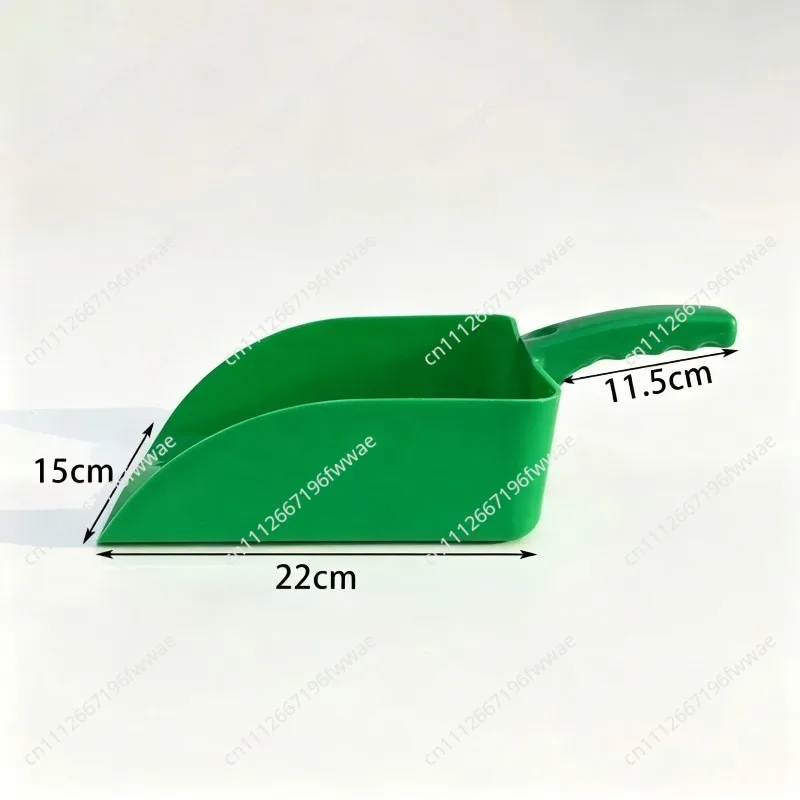 For Plastic shovel Chemical acid and alkali corrosion resistance Thickened long handle anti-static shovel Marine fire shovel