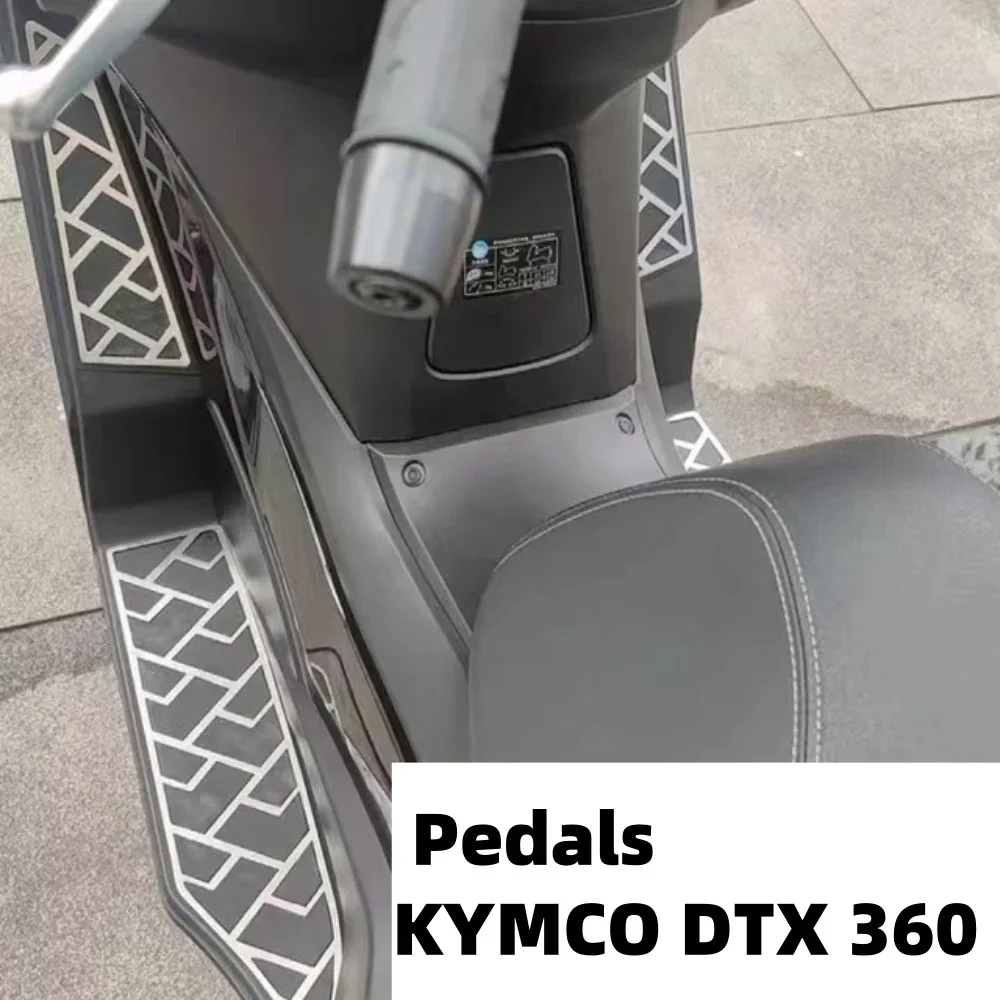 New Fit Dtx360 Motorcycle Accessories Pedals Decorative Mats Foot Pedal Protection Pad for Kymco Dtx360 Dtx 360 360Dtx