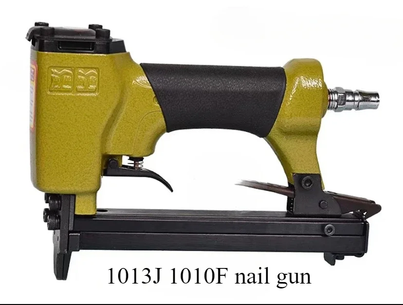 1013J 1010F 20GA Galvanized Wire Staple Nails Guns Framing Air Nailer Wood Box Automatic Hand Pin Making Machine Air Stapler