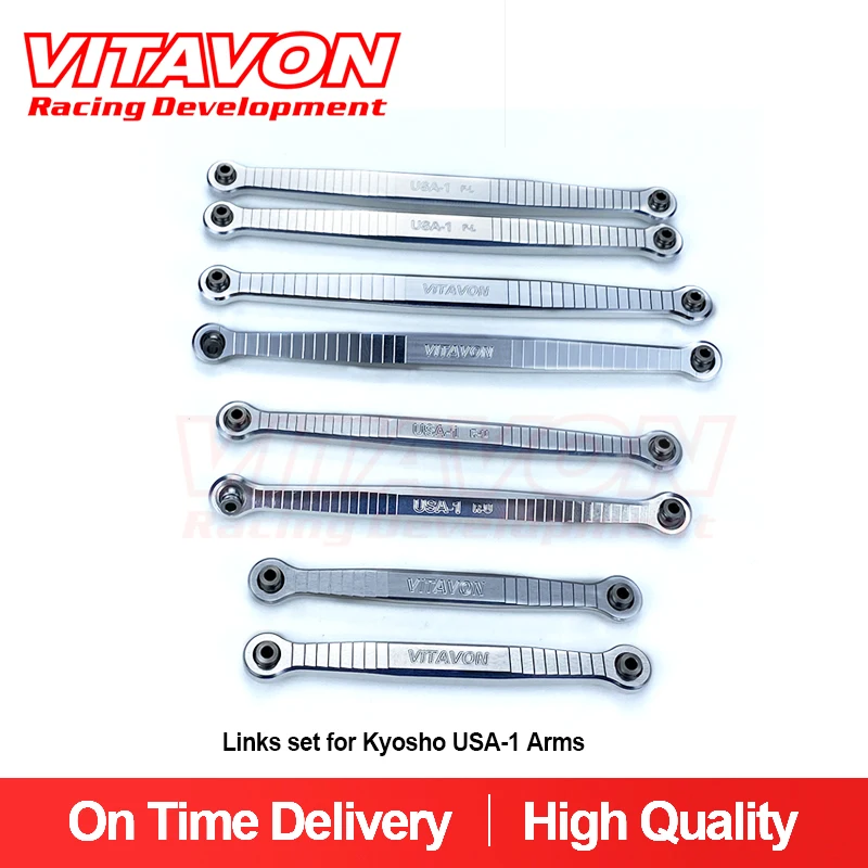 VITAVON Kyosho USA-1 Arms / Links set CNC aluminum7075