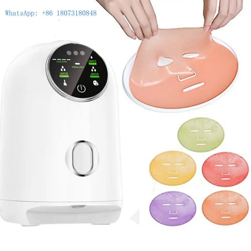 Vegetable Cream Maker Device Collagen Multi-Function Home Use Beauty Face Skin Care Fruit Mask Machine Face Mask Maker