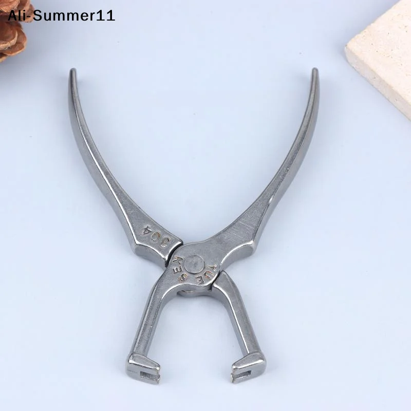【U0】Stainless Steel Zipper Pliers For Zippers Install Stop Clothes Shoes Zips Repair Kits DIY Replacement Sewing Accessories view 5