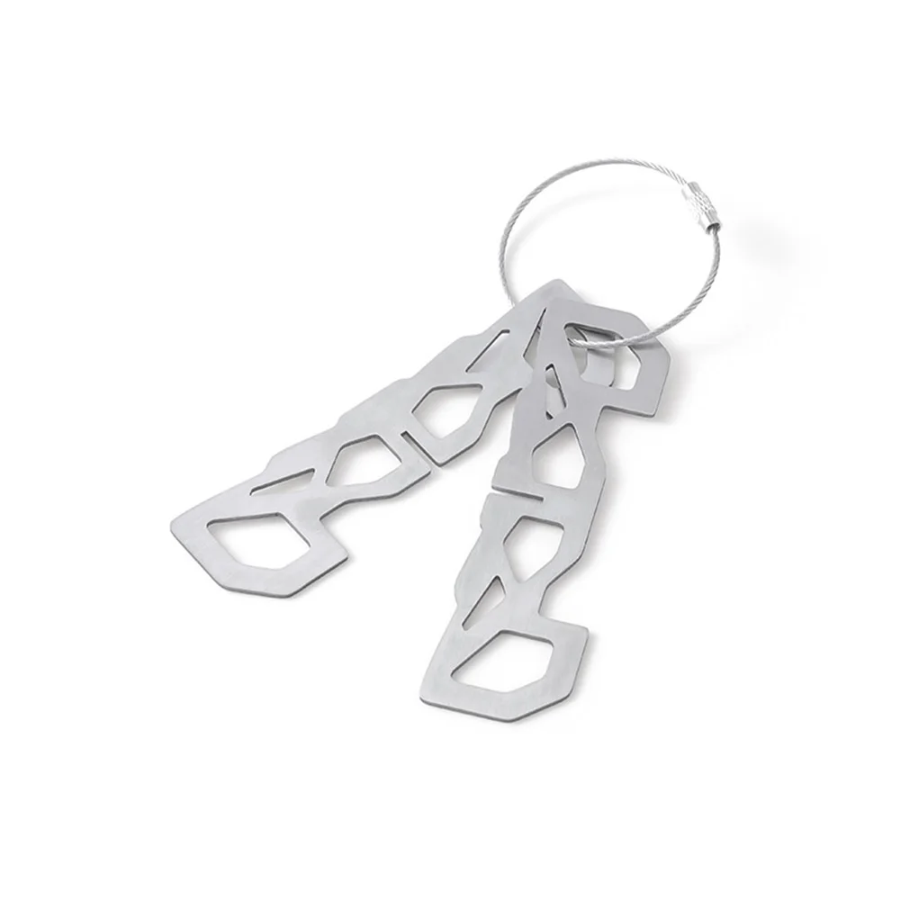 موقد كحول حامل متقاطع، موقد محمول، حامل متقاطع من الفولاذ المقاوم للصدأ، ملحقات تجهيزات المطابخ خفيفة الوزن للتخييم في الهواء الطلق #3