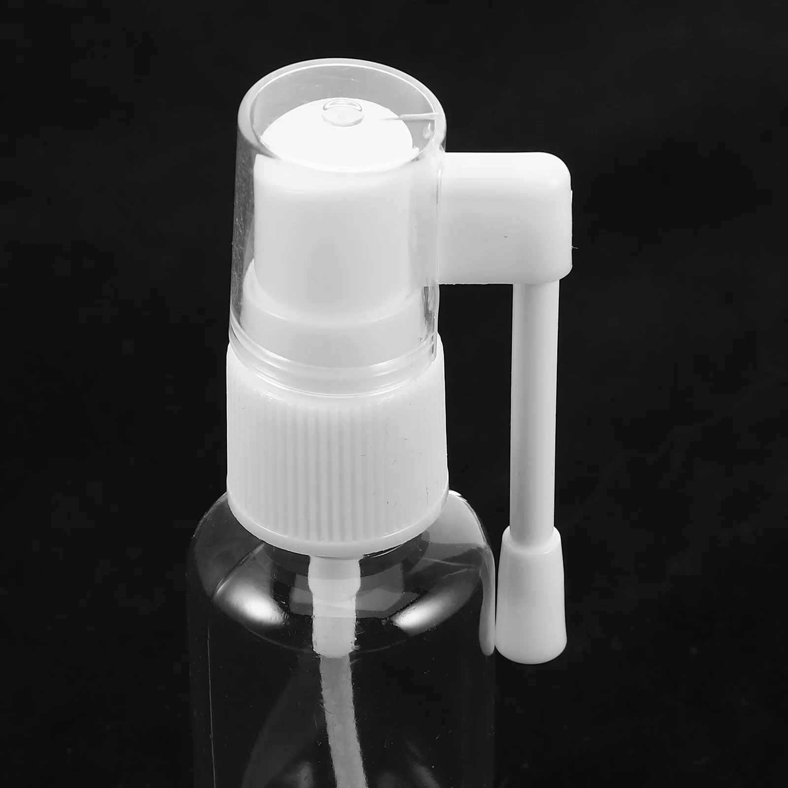 30 Buah Botol Semprot Berputar 30Ml Kabut Halus Transparan Pet Portabel Isi Ulang Mini Wadah Perjalanan untuk Kosmetik Minyak Esensial