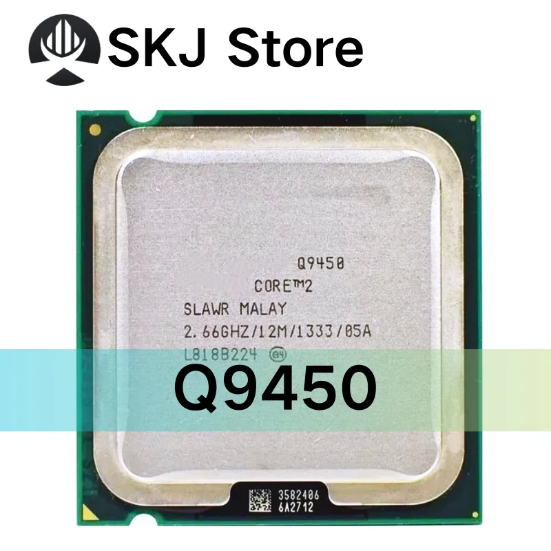 

Q9450 (12M Cache,2.66GHz,1333MHz FSB) LGA775