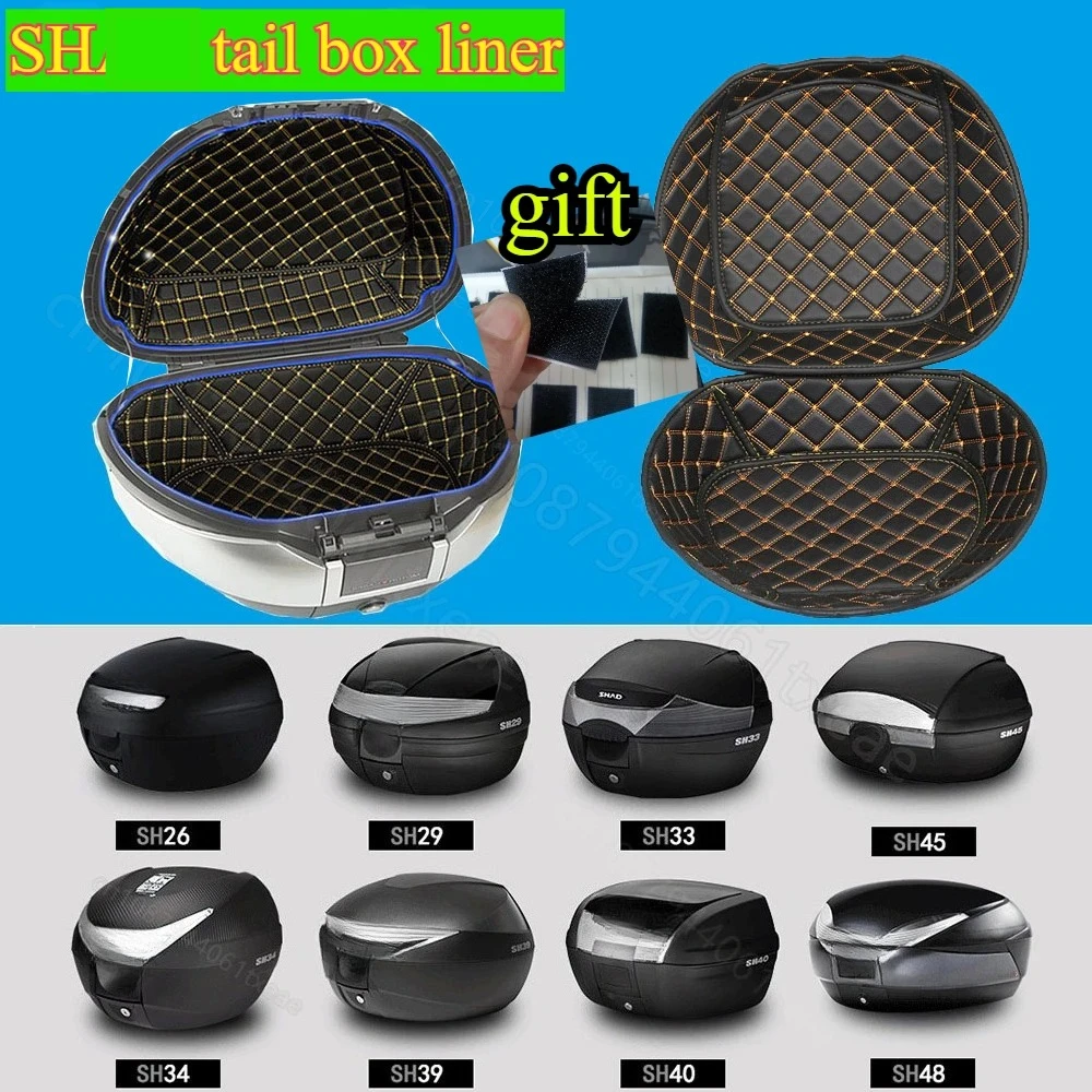 

ДЛЯ SH48 SH59 SH33 SH26 SH29 SH45 SH40 SH39 Сумка на заднее сиденье Мотоциклетная сумка Сжимаемая портативная внутренняя накладка Набор вкладышей хвостовой коробки