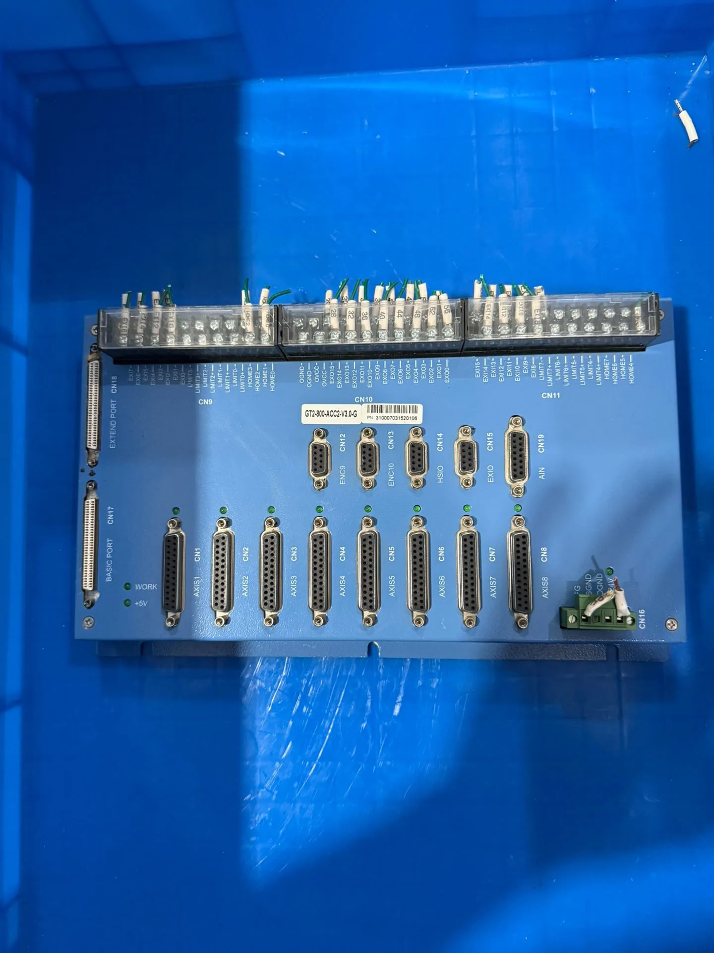 

Original For googol GT2-800-ACC2-V3.0-G High 8-Axis Motion Controller Card Terminal Board