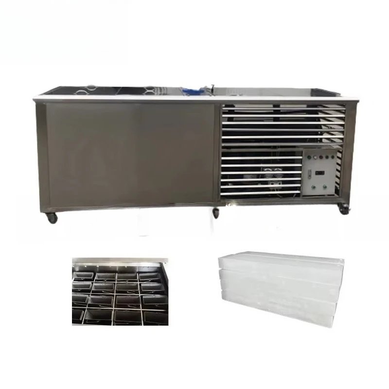 Customized 1 Ton Dry Ice Block Maker Best Quality Control Machine Best Price Ice Block Making Easy Operation Durable