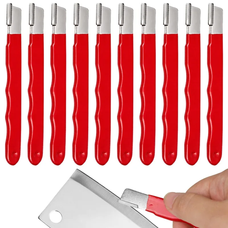 6/1PCS Quick Sharpener Alloy Steel Portable Manual Knives Grinding Sharpener Scissor Knife Sharpening Stone Kitchen ScraperTool