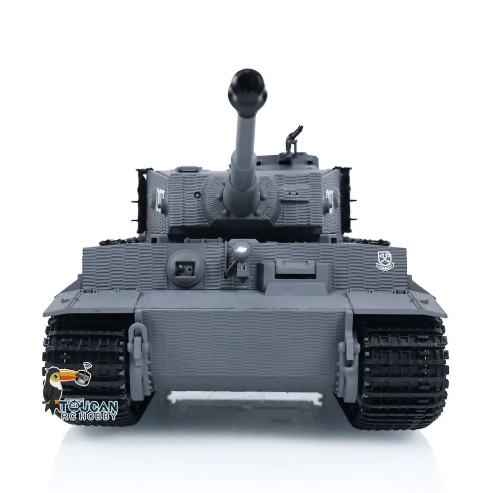Taigen 1/24 RC – char de combat Tiger I, modèle militaire de Combat infrarouge avec télécommande pour collectionneurs, offre américaine