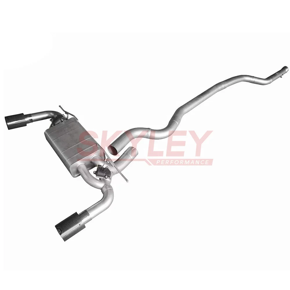

SKYLEY Valved Sport Exhaust System 2014-2021 Muffler Exhaust Pipe Valvetronic Car Catback for Bmw F30 340i B58 3.0t Carton Box