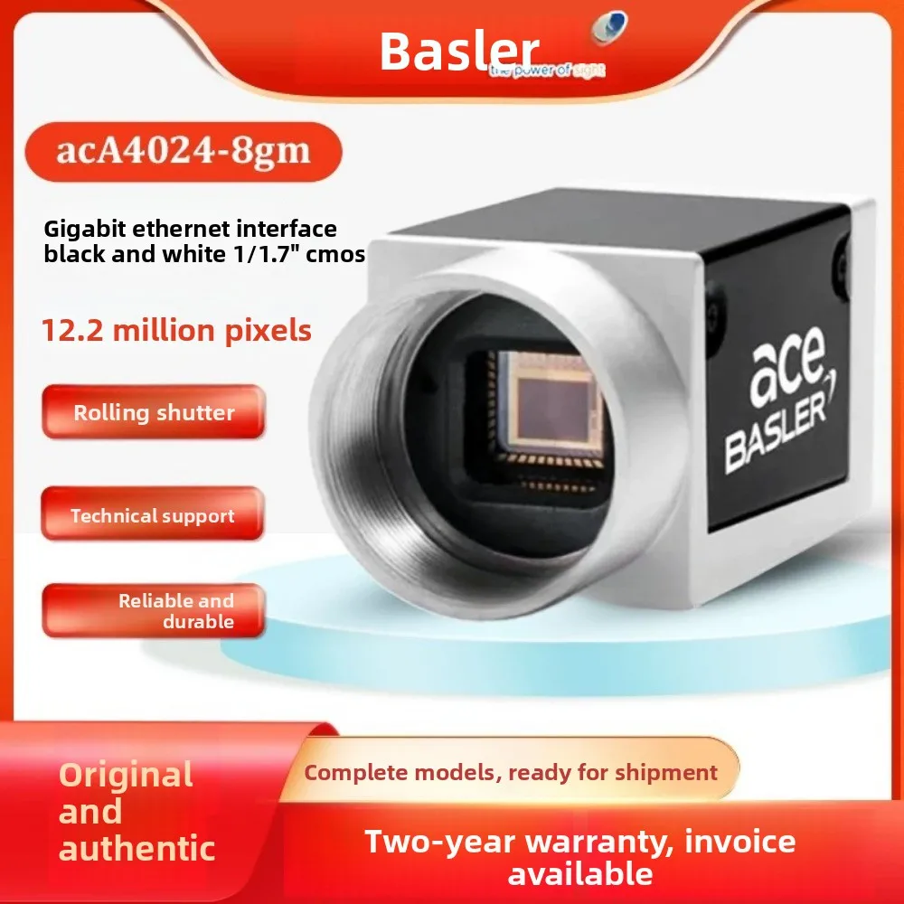 Basler AcA4024-8gm AcA4024-8gc AcA4024-29um AcA4024-29uc 12.2MP Industrial Camera GigE USB3.0 Sony IMX226 Machine Vision Camera