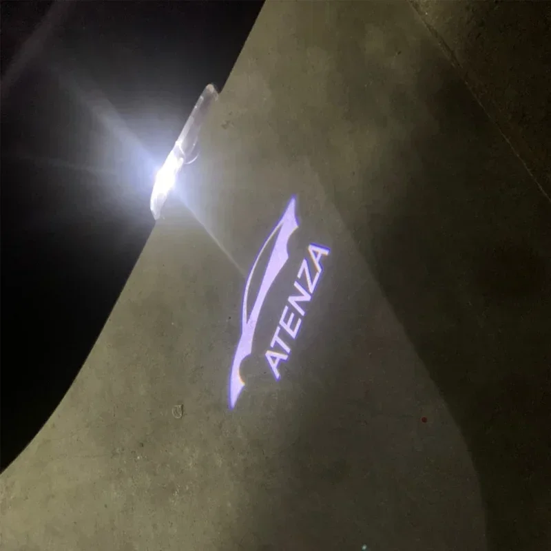 

2Pcs LED Car Door Welcome Courtesy Projector Ghost Shadow Lights for MAZDA ATENZA 2014-2018 Accessories