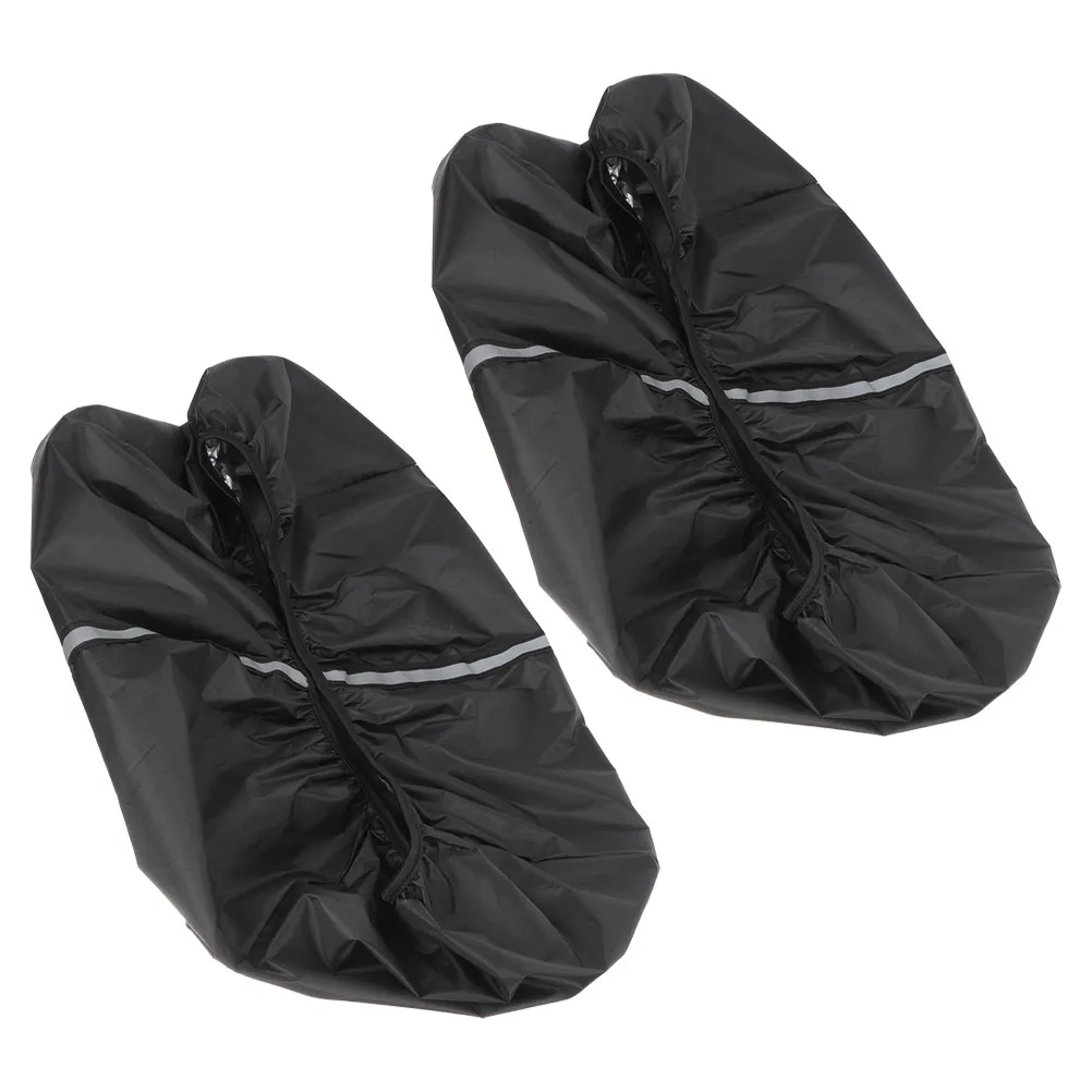 

2Pcs Waterproof Bike Basket Liner Cycling Rain Cover Tear Resistant Front Rear Basket Protector Outdoor Bike Supply