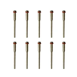 10pcs/set 3mm Diamond Cutting Disc Mandrels Cutting Cut-off Wheel Holder Mandrel Rotary dremel Accessorie For all kinds of metal