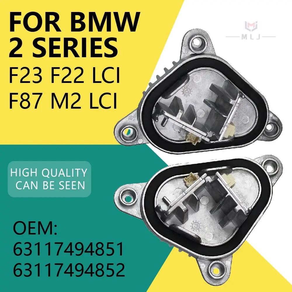 

NEW OEM 63117494851 63117494852 Angel Eyes module For BMW 2 Series F23 F22 LCI F87 M2 LCI 2018-2020 LCI DRL White Lemon Yellow