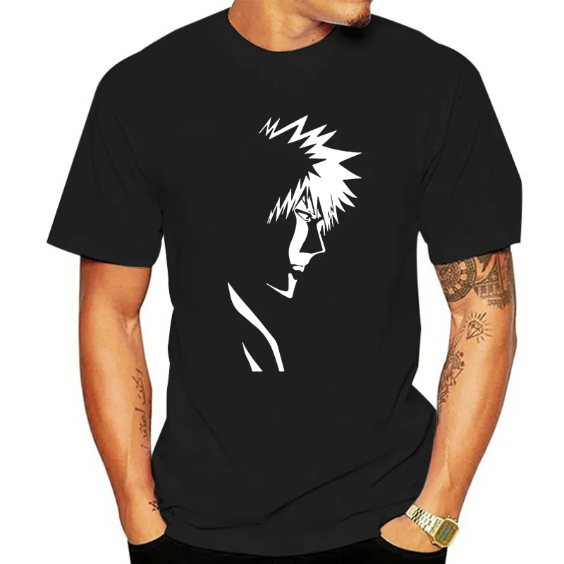 Men t shirt Fashion BLEACH Shirt Cosplay Cartoon Kurosaki Ichigo Tops Drake Shirts t-shirt novelty tshirt women