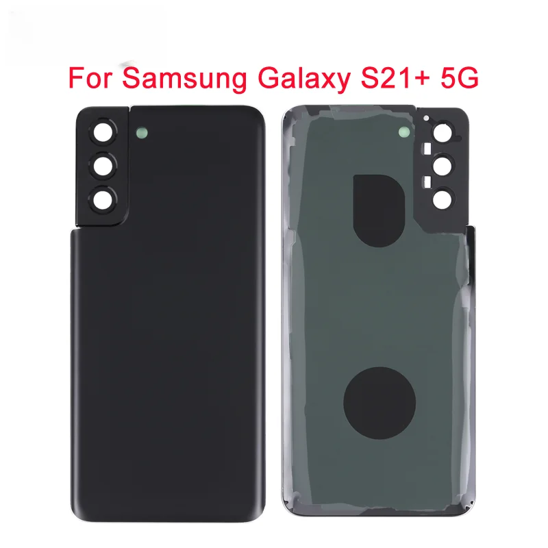 

For Samsung Galaxy S21 Plus S21+ 5G Battery Back Cover With Camera Lens Cover Mobile Phone Replacement Parts