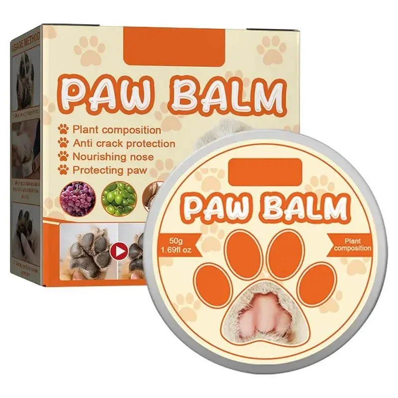Dog Paw Balm Pet Paw Moisturizing Natural Cream Dog Cat Paw Wax &  Pet Nose Balm Protectors Pet Supplies