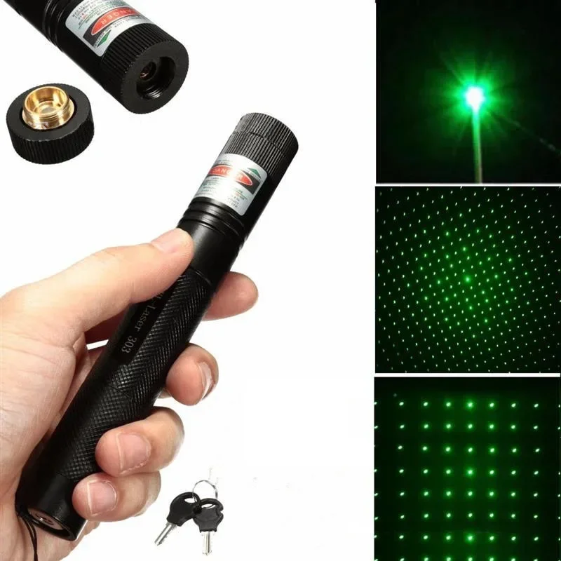 Mini 2 in1Cat Keychain Fun Pointer No battery Portable Green Laser pointer LED Training Torch Pet Cat Tickle Toy Flashlight
