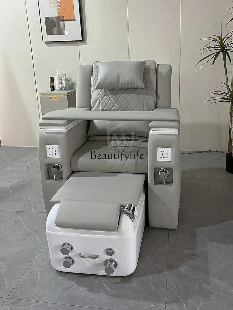 LJYFoot Chair Multifunctional Electric Space Capsule Foot Bath Sofa Massage Reclining