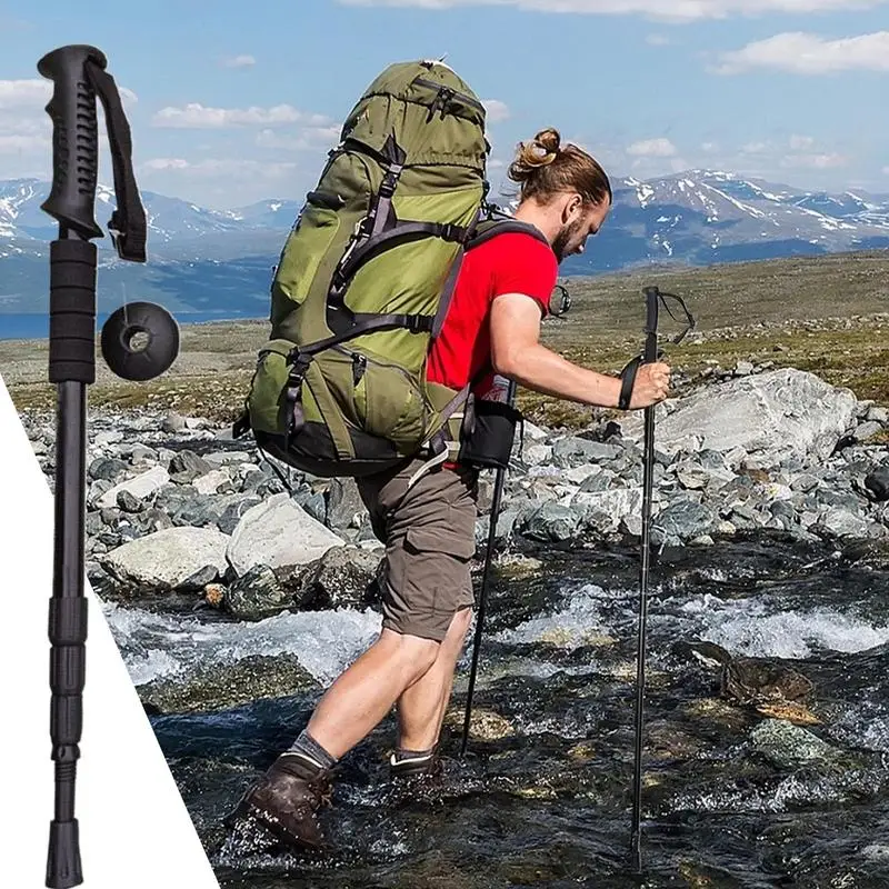 

Трекинговые палки для пеших прогулок. Легкая телескопическая трость из алюминиевого сплава, подходящая для снижения давления и натяжения.