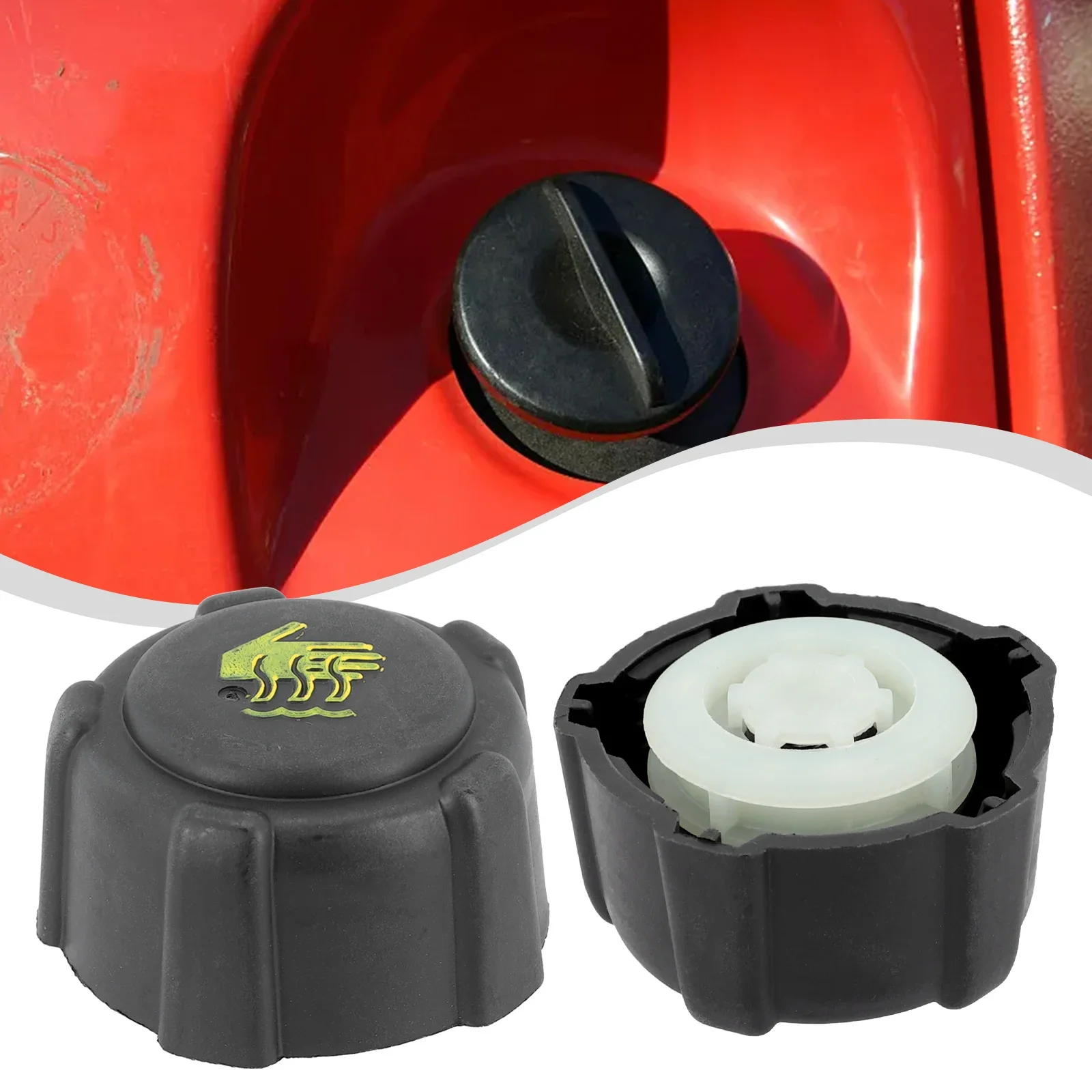 Car Cap ABS Black Radiator Cap Water Tank Cap 7700805131 8200048024 Brand New Car Spare Parts Practical To Use