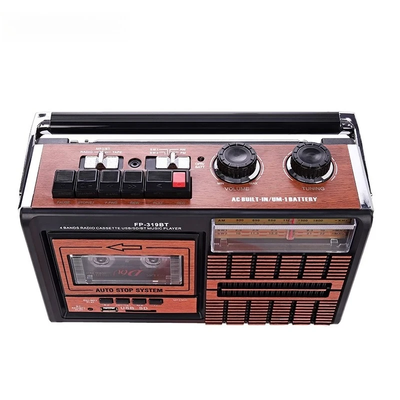 High Quality Portable Recorder and Recorder with AM/FM Radio
