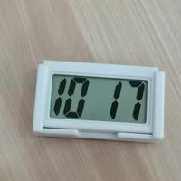 Mini Digital Clock 12/24H Battery Operated LED Clock Temperature Humidity Portable Table Clock Thermometer Hygrometer