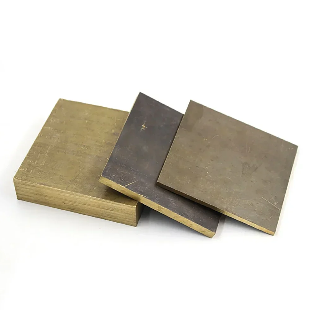 

1PCS Thickness 6 8 10 12mm Aluminium Bronze Plate ZCuAl03Sn09 Bronze Sheets High Intensity Support For Customization