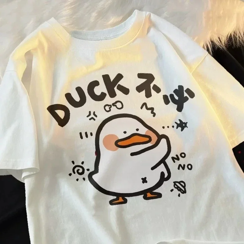 

Новинка 2025, женская футболка с принтом лягушки, японская уличная одежда в стиле ретро, повседневная модная летняя футболка, винтажная одежда с короткими рукавами