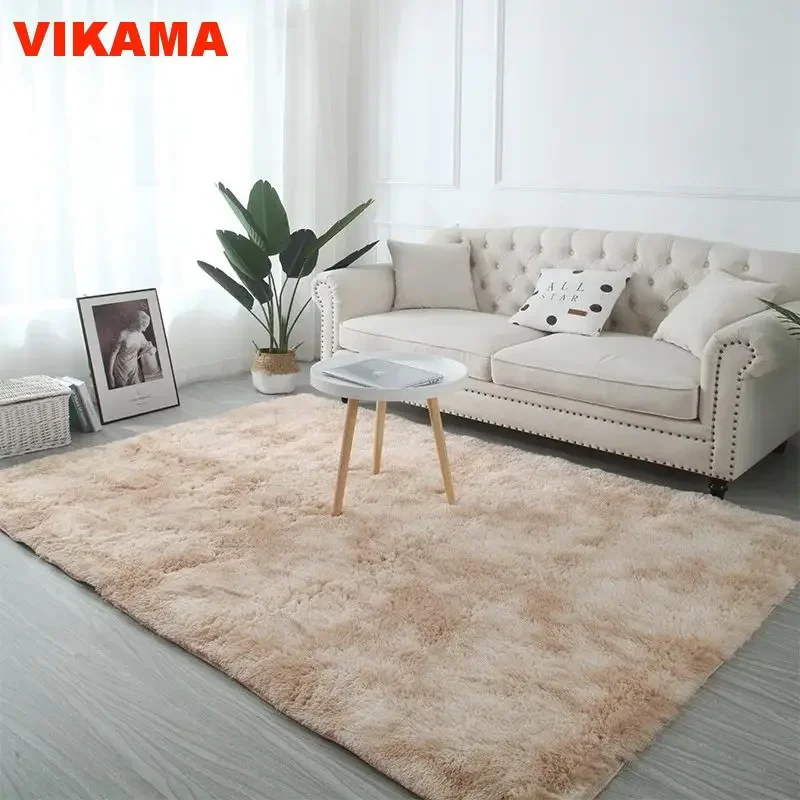 VIKAMA Bedroom Full Scandinavian Ins Living Room Coffee Table Bedside Teenage Room Under The Bed Plush Floor Cushion Home Decora