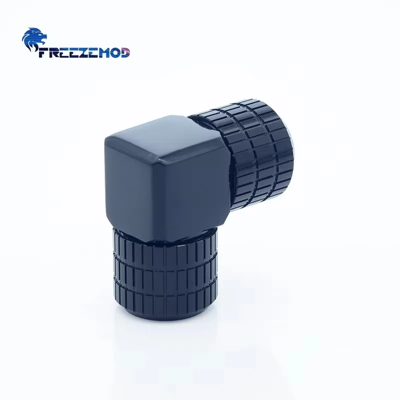 FREEZEMOD hard tube fitting 90 degree right angle anti-falling 20kg tension 12MM hard tube. BYGKN-E90
