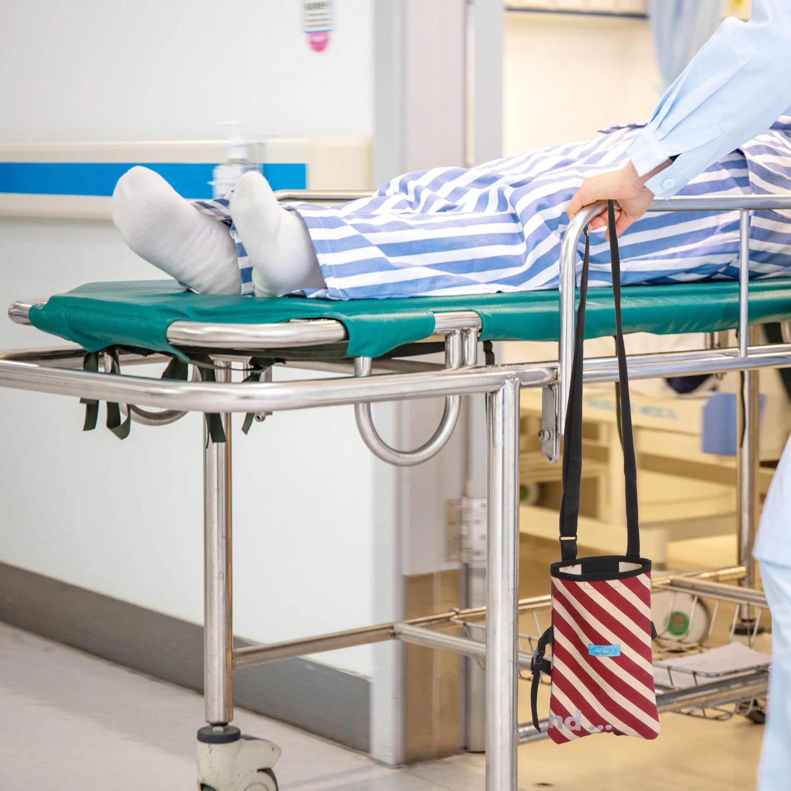 

1500Ml Nursing Bag Urine Bile Storage Portable Elder Patient Care Urine Storage Bags Hospital Use Random Color