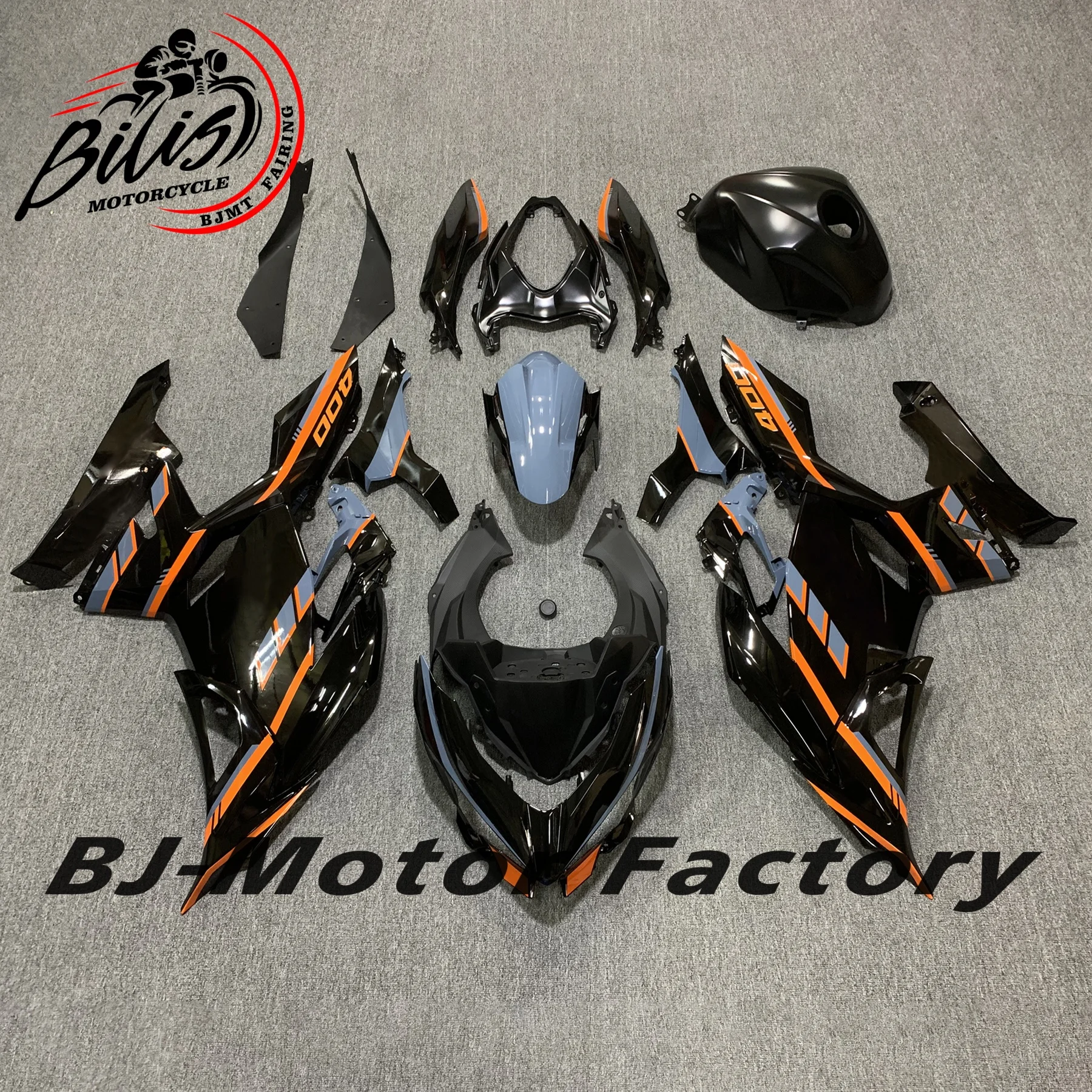 

For Kawasaki Ninja400 NINJA 400 2018 2019 2020 2021 2022 2023 motorcycle complete fairing ABS plastic body decoration kit