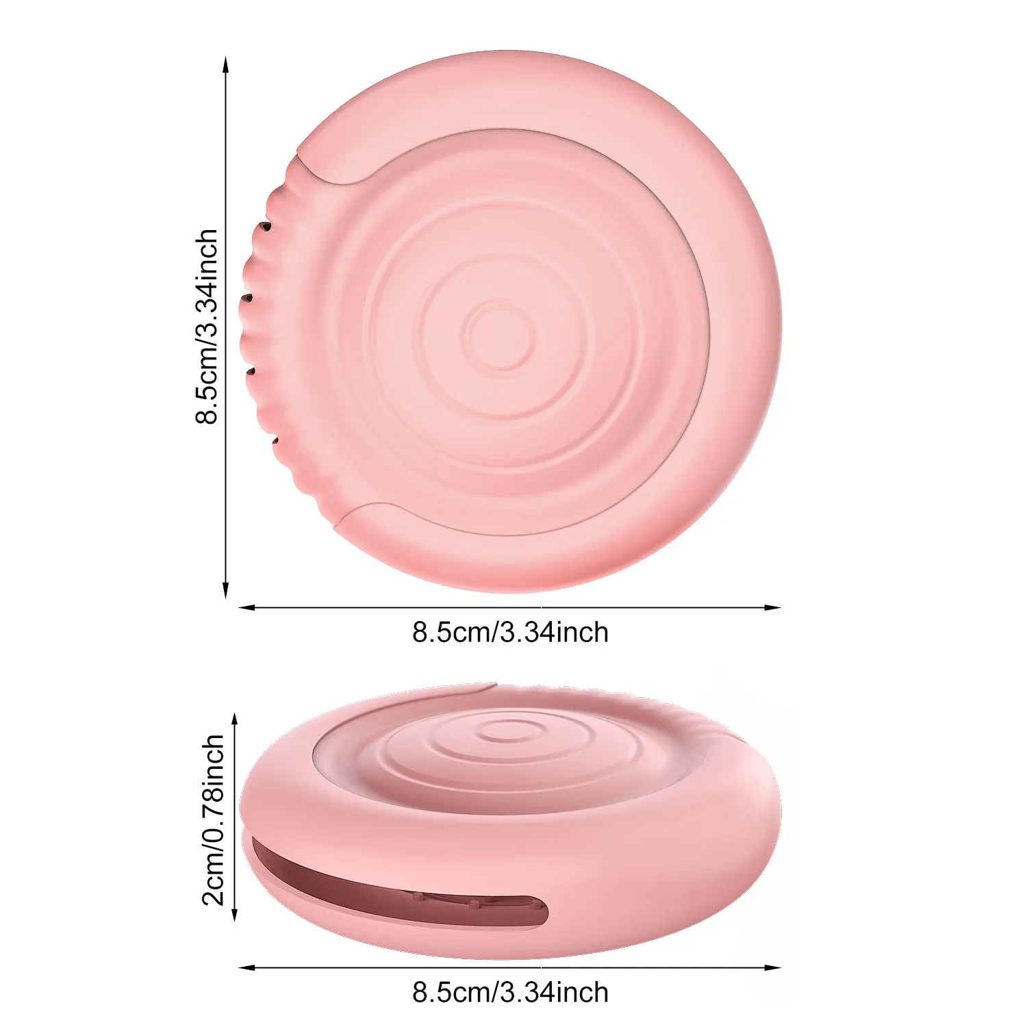 Supporto per soffio per trucco in Silicone portatile-custodia per soffio di polvere Premium per i viaggi, custodia per frullatore di bellezza per il