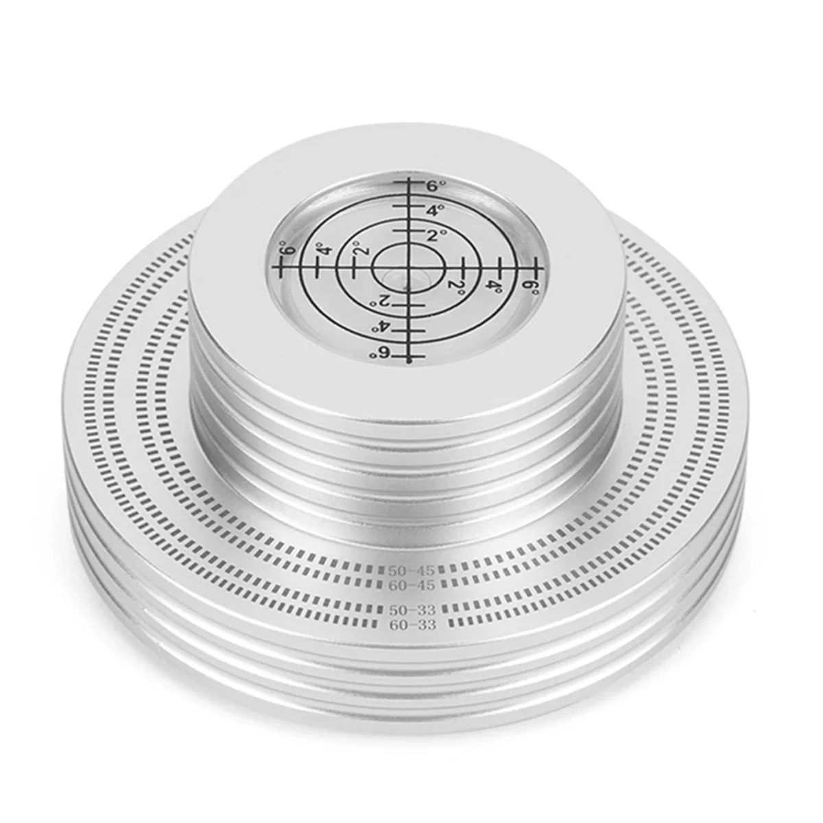 Peso record LP Vinile Morsetto per dischi Livello Giradischi Stabilizzatore Vibrazione Accessori per giocatori Argento