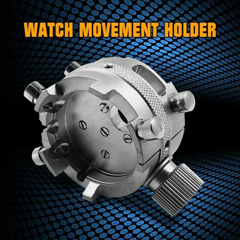 Watch Movement Holder for ETA 7750 7751 7753 / SW500 13 1/4 ETA7750 Tool for Watch Repairing with 0.7MM Punch