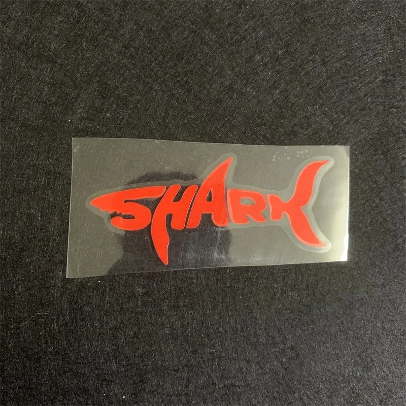 2Pcs Shark Reflective Vinyl Stickers, Waterproof Scratch Resistant Decals, Modified Decor for Car Electric Motorcycle Body view 5
