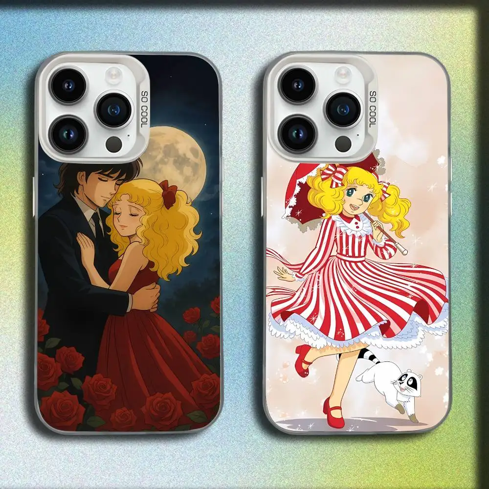 

C-Candy Anime Candy Phone Case For iPhone 17,16,15,14,13,12,11,Pro,Max,Plus,E,SE4,Air,Mini White IMD Box